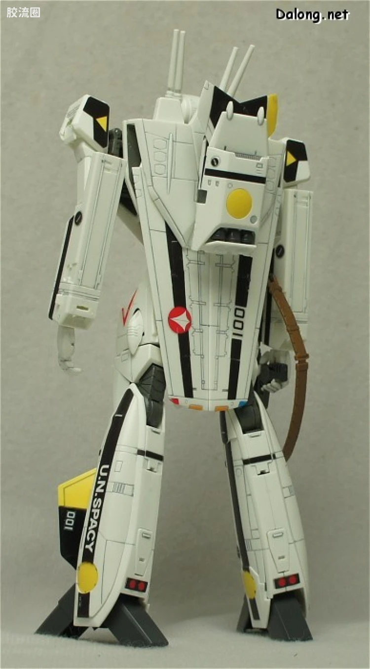 万代超时空要塞系列拼装模型 1比72 VF-1S Valkyrie 福克机 - 图片