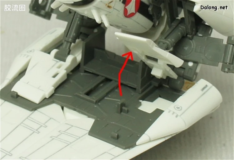 万代超时空要塞系列拼装模型 1比72 VF-1S Valkyrie 福克机 - 图片