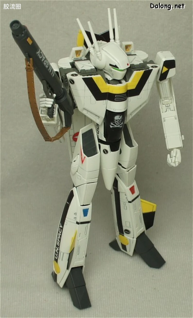 万代超时空要塞系列拼装模型 1比72 VF-1S Valkyrie 福克机 - 图片