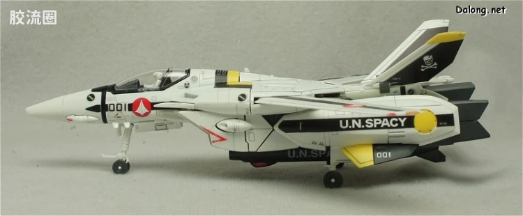 万代超时空要塞系列拼装模型 1比72 VF-1S Valkyrie 福克机 - 图片