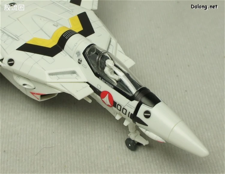 万代超时空要塞系列拼装模型 1比72 VF-1S Valkyrie 福克机 - 图片