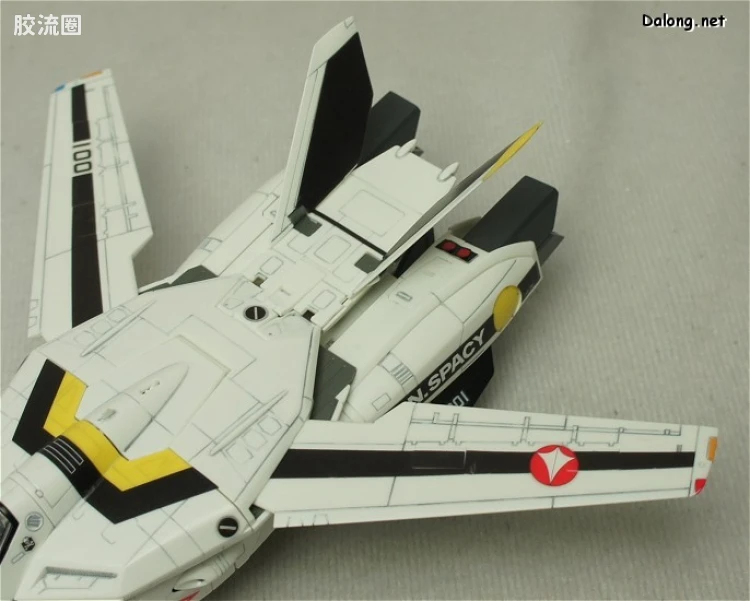 万代超时空要塞系列拼装模型 1比72 VF-1S Valkyrie 福克机 - 图片