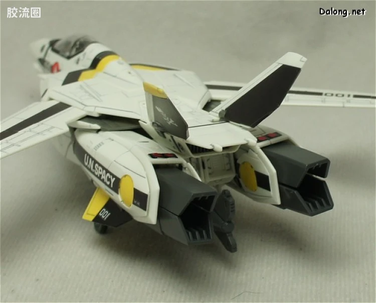 万代超时空要塞系列拼装模型 1比72 VF-1S Valkyrie 福克机 - 图片