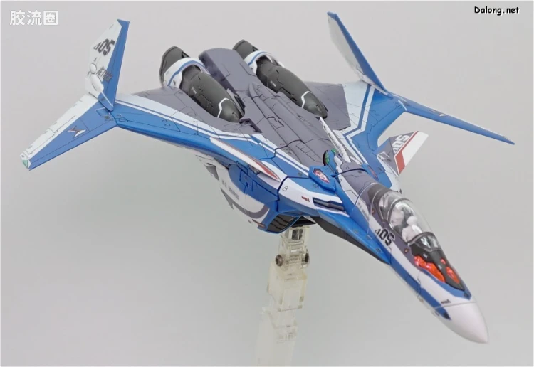 万代超时空要塞系列拼装模型 1比72 VF-31J 齐格弗里德(疾风机) - 图片
