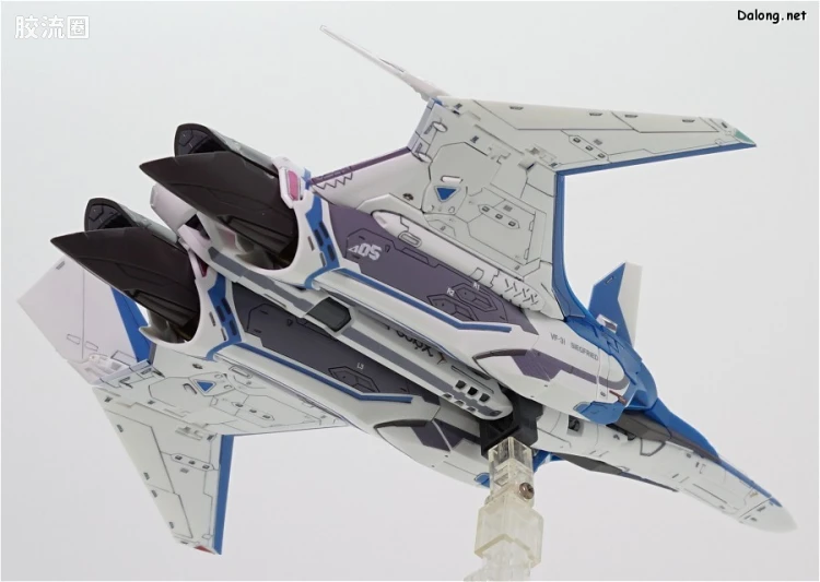 万代超时空要塞系列拼装模型 1比72 VF-31J 齐格弗里德(疾风机) - 图片