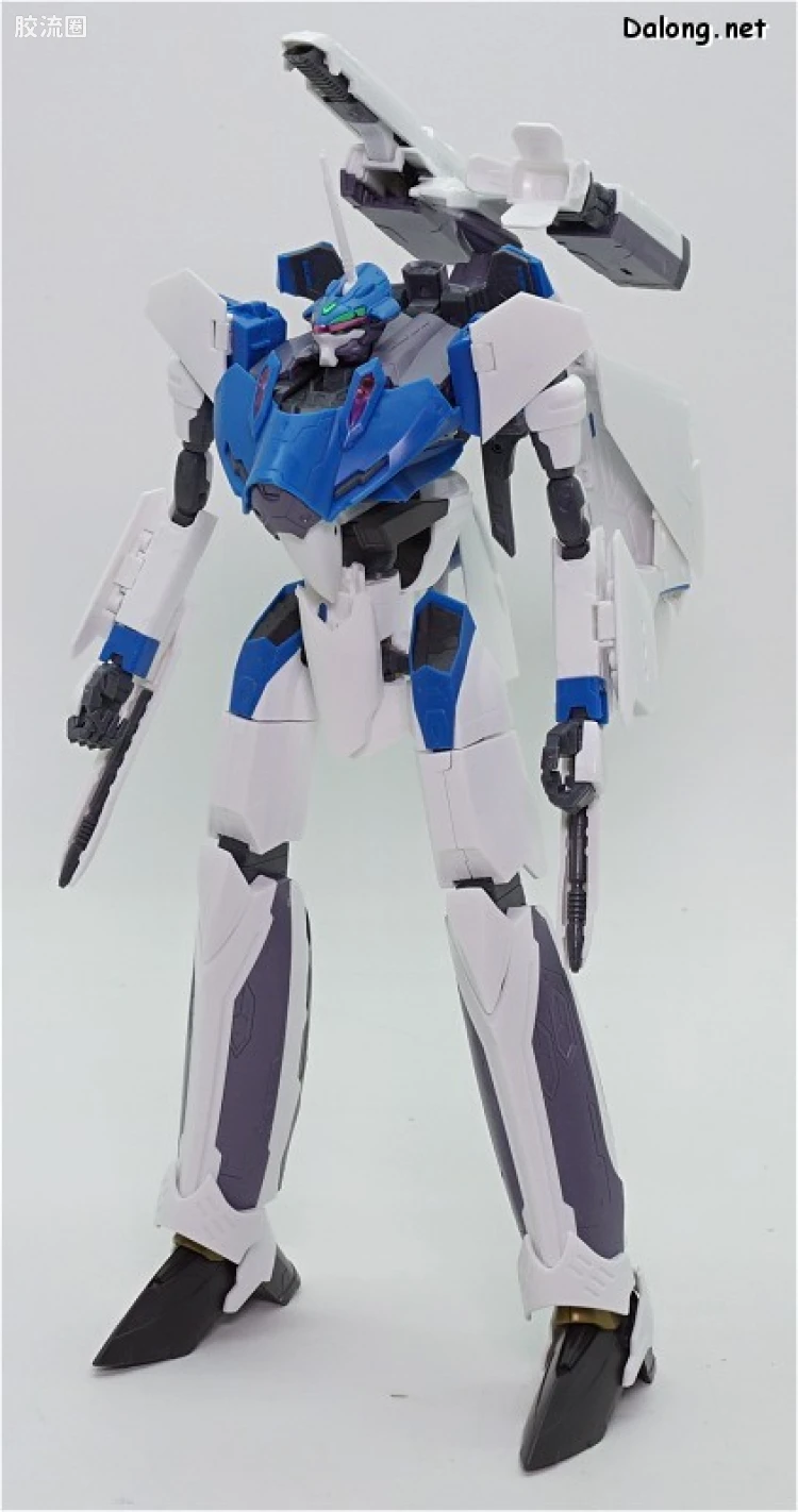 万代超时空要塞系列拼装模型 1比72 VF-31J 齐格弗里德(疾风机) - 图片
