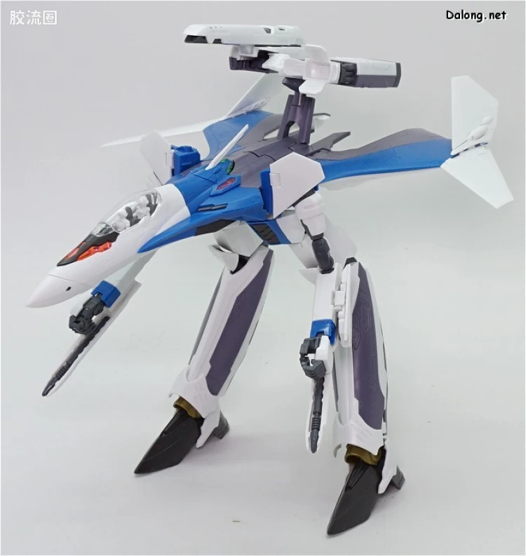 万代超时空要塞系列拼装模型 1比72 VF-31J 齐格弗里德(疾风机) - 图片