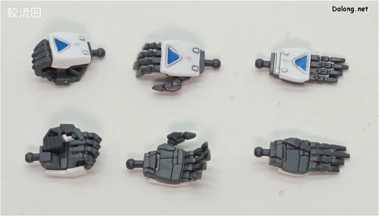 万代超时空要塞系列拼装模型 1比72 VF-31J 齐格弗里德(疾风机) - 图片