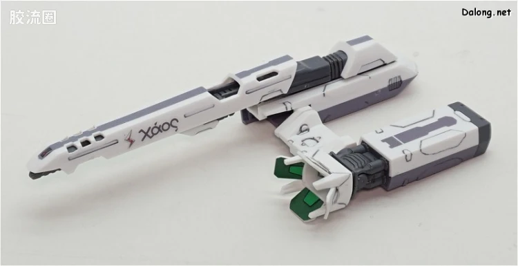 万代超时空要塞系列拼装模型 1比72 VF-31J 齐格弗里德(疾风机) - 图片