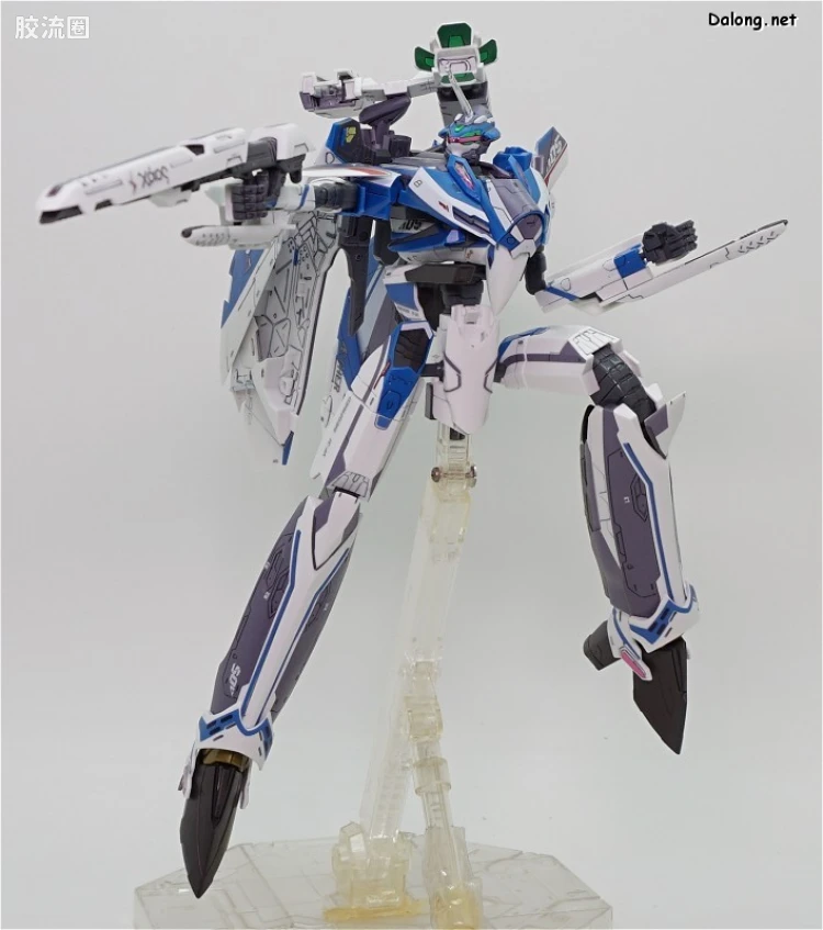 万代超时空要塞系列拼装模型 1比72 VF-31J 齐格弗里德(疾风机) - 图片