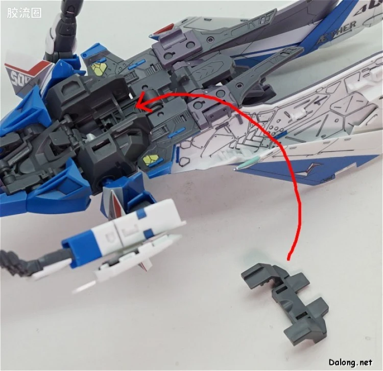 万代超时空要塞系列拼装模型 1比72 VF-31J 齐格弗里德(疾风机) - 图片
