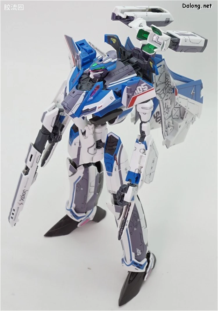 万代超时空要塞系列拼装模型 1比72 VF-31J 齐格弗里德(疾风机) - 图片