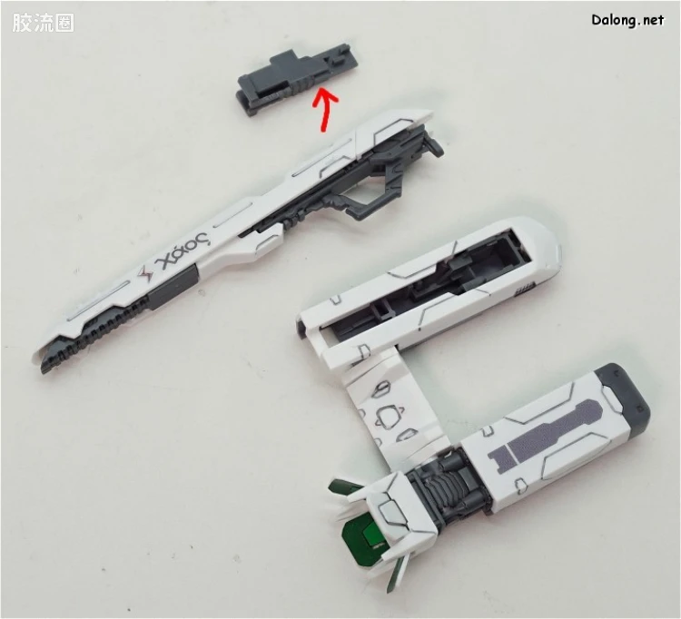 万代超时空要塞系列拼装模型 1比72 VF-31J 齐格弗里德(疾风机) - 图片