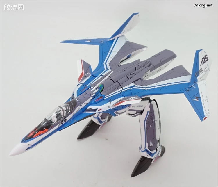 万代超时空要塞系列拼装模型 1比72 VF-31J 齐格弗里德(疾风机) - 图片