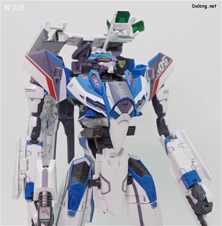 万代超时空要塞系列拼装模型 1比72 VF-31J 齐格弗里德(疾风机) - 图片