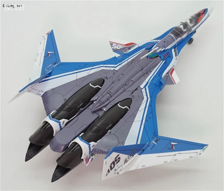 万代超时空要塞系列拼装模型 1比72 VF-31J 齐格弗里德(疾风机) - 图片
