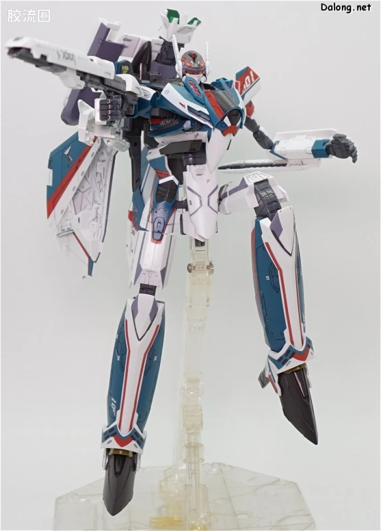 万代超时空要塞系列拼装模型 1比72 VF-31S 齐格弗里德(阿拉德机) - 图片