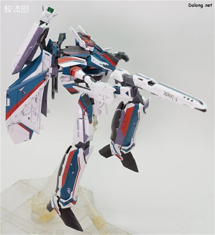万代超时空要塞系列拼装模型 1比72 VF-31S 齐格弗里德(阿拉德机) - 图片