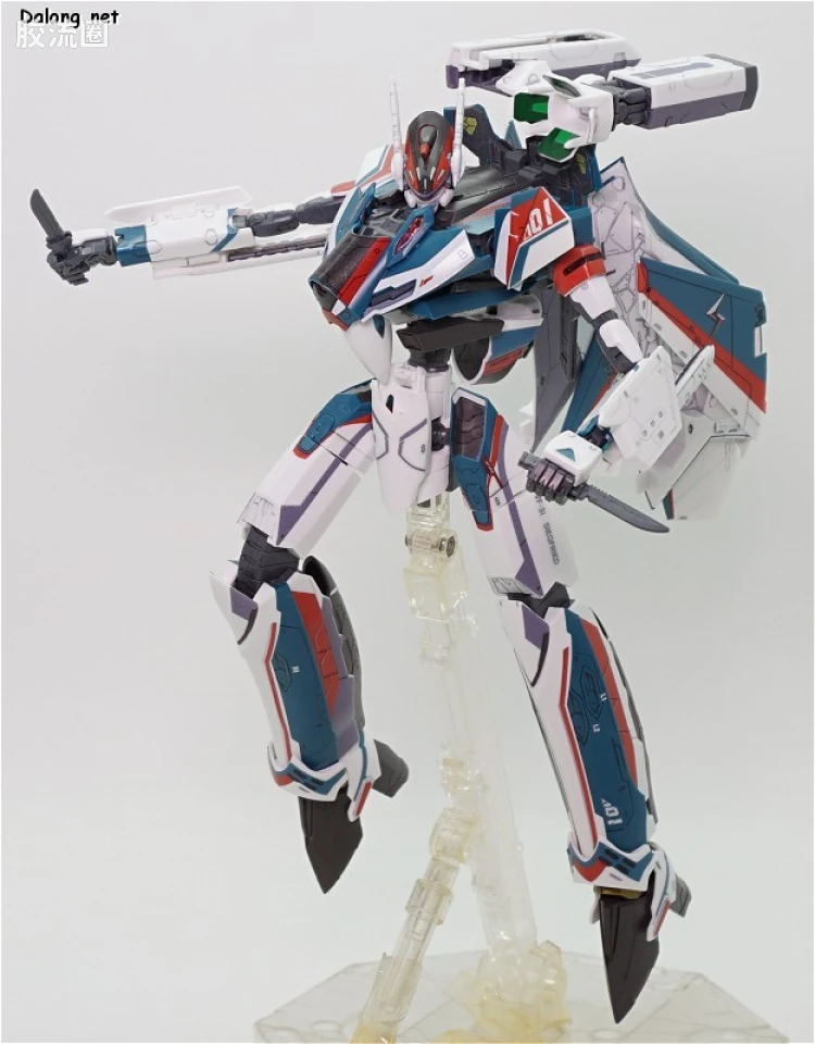 万代超时空要塞系列拼装模型 1比72 VF-31S 齐格弗里德(阿拉德机) - 图片
