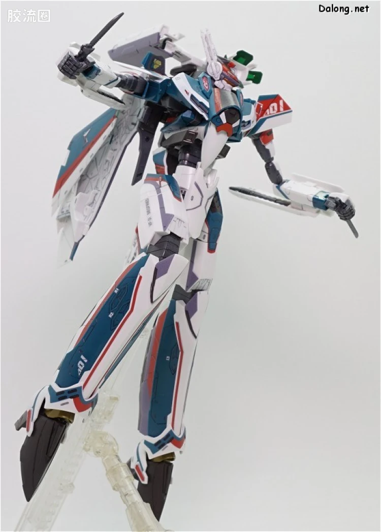 万代超时空要塞系列拼装模型 1比72 VF-31S 齐格弗里德(阿拉德机) - 图片