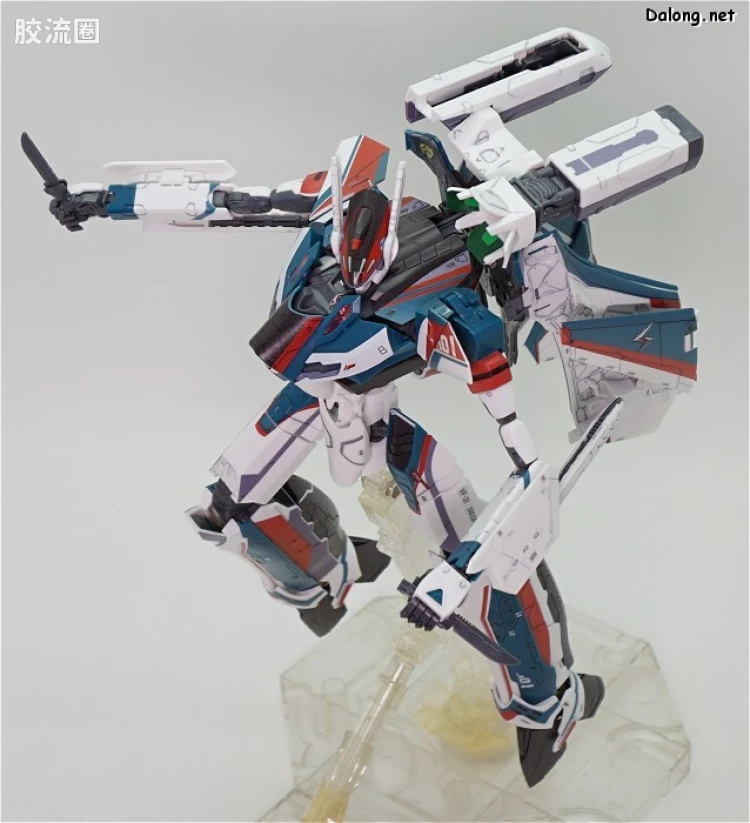 万代超时空要塞系列拼装模型 1比72 VF-31S 齐格弗里德(阿拉德机) - 图片