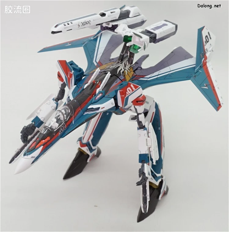 万代超时空要塞系列拼装模型 1比72 VF-31S 齐格弗里德(阿拉德机) - 图片