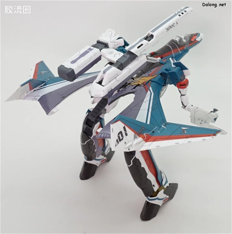 万代超时空要塞系列拼装模型 1比72 VF-31S 齐格弗里德(阿拉德机) - 图片