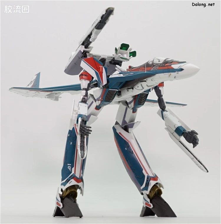 万代超时空要塞系列拼装模型 1比72 VF-31S 齐格弗里德(阿拉德机) - 图片