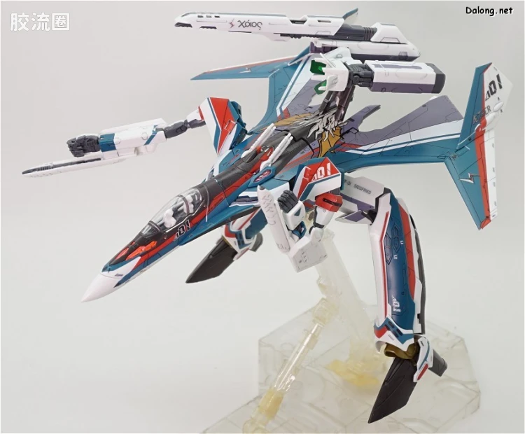 万代超时空要塞系列拼装模型 1比72 VF-31S 齐格弗里德(阿拉德机) - 图片