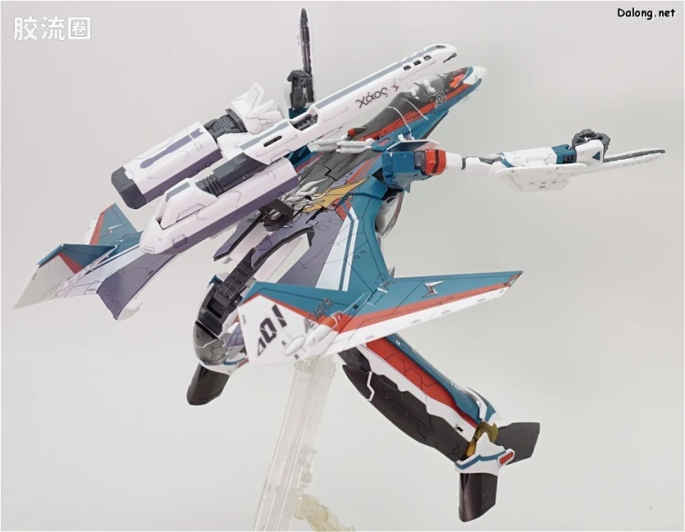 万代超时空要塞系列拼装模型 1比72 VF-31S 齐格弗里德(阿拉德机) - 图片