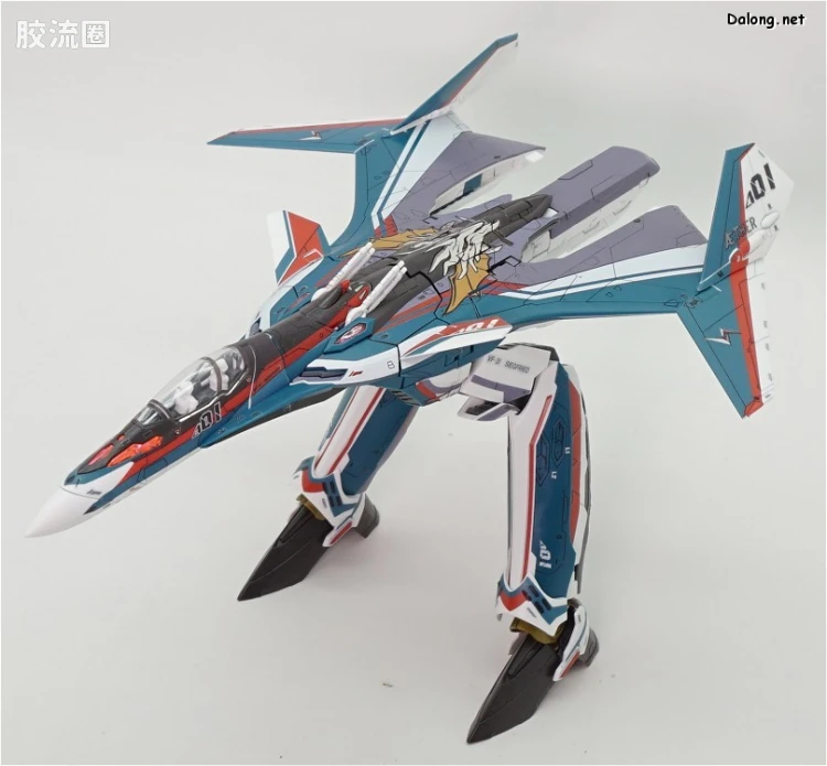 万代超时空要塞系列拼装模型 1比72 VF-31S 齐格弗里德(阿拉德机) - 图片