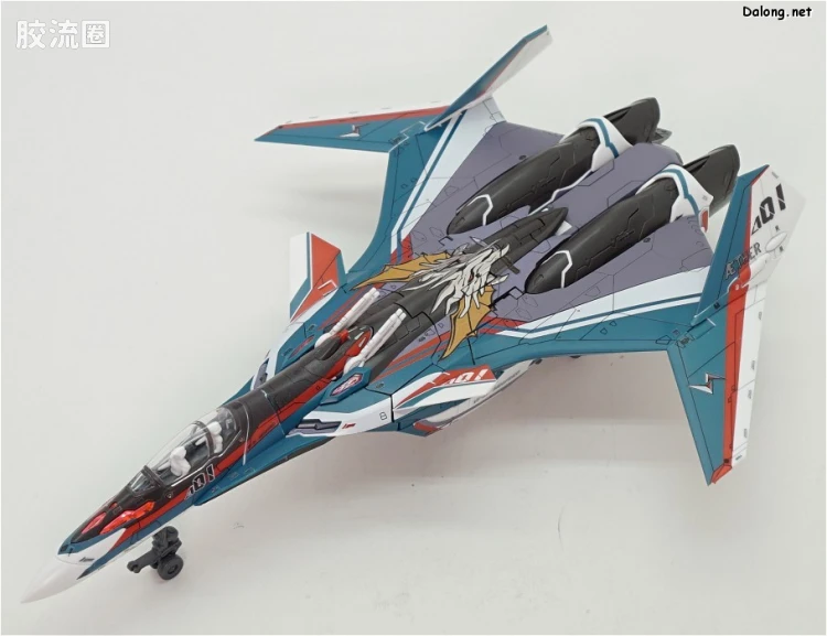 万代超时空要塞系列拼装模型 1比72 VF-31S 齐格弗里德(阿拉德机) - 图片