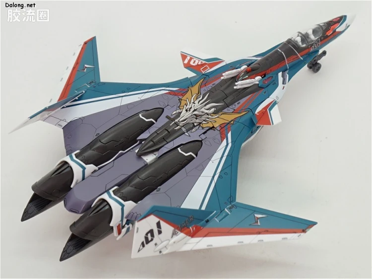 万代超时空要塞系列拼装模型 1比72 VF-31S 齐格弗里德(阿拉德机) - 图片