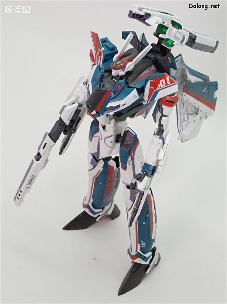 万代超时空要塞系列拼装模型 1比72 VF-31S 齐格弗里德(阿拉德机) - 图片