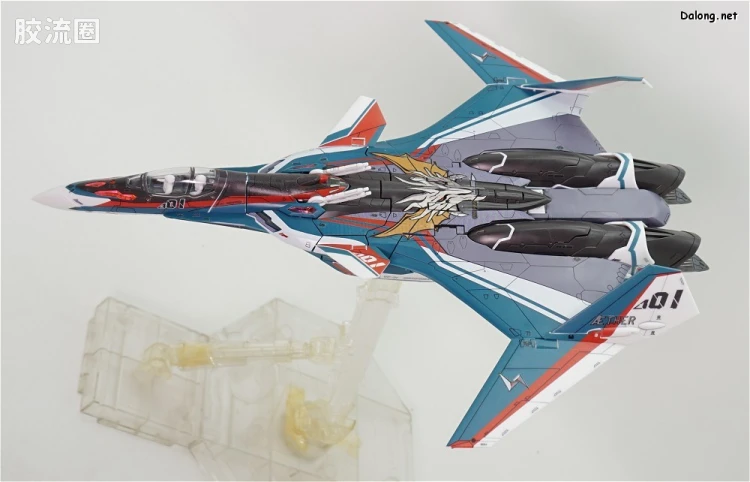 万代超时空要塞系列拼装模型 1比72 VF-31S 齐格弗里德(阿拉德机) - 图片