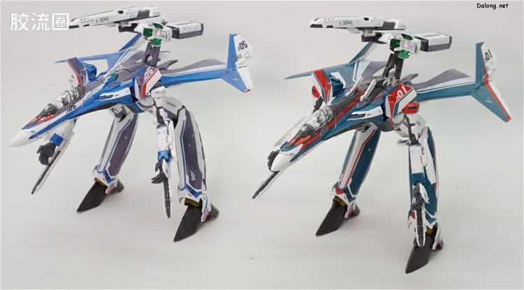 万代超时空要塞系列拼装模型 1比72 VF-31S 齐格弗里德(阿拉德机) - 图片