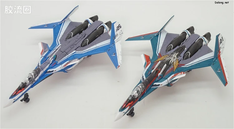 万代超时空要塞系列拼装模型 1比72 VF-31S 齐格弗里德(阿拉德机) - 图片