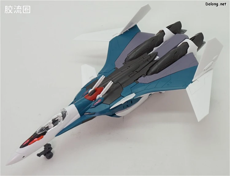 万代超时空要塞系列拼装模型 1比72 VF-31S 齐格弗里德(阿拉德机) - 图片