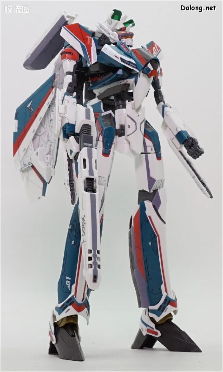 万代超时空要塞系列拼装模型 1比72 VF-31S 齐格弗里德(阿拉德机) - 图片