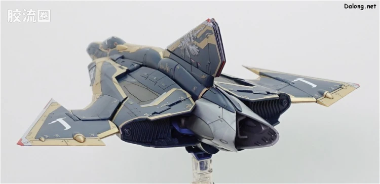 万代超时空要塞系列拼装模型 1比72 Sv-262Hs 龙III(奇斯机) - 图片