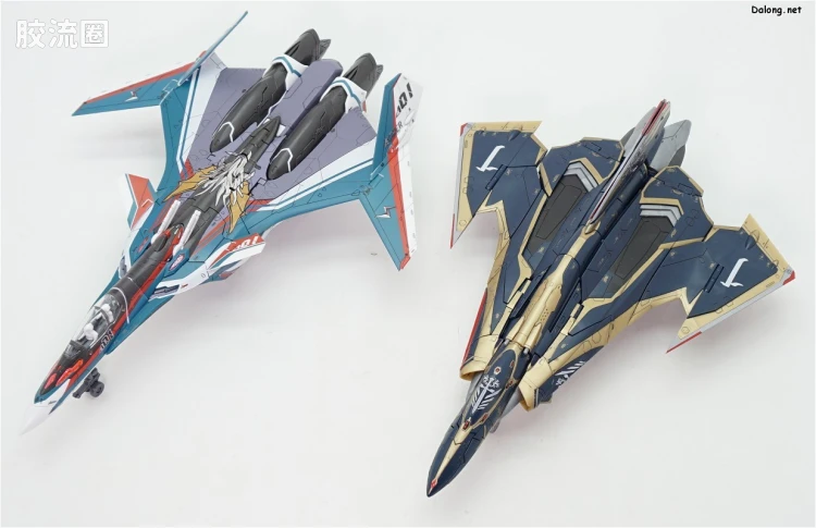 万代超时空要塞系列拼装模型 1比72 Sv-262Hs 龙III(奇斯机) - 图片