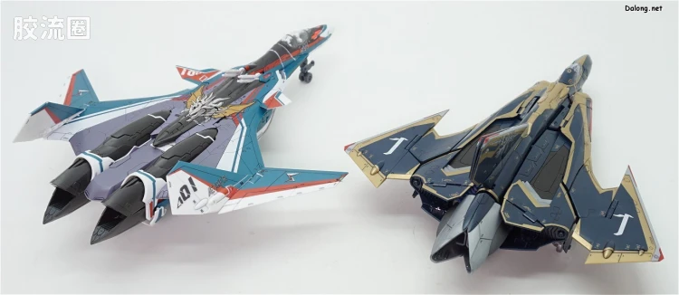 万代超时空要塞系列拼装模型 1比72 Sv-262Hs 龙III(奇斯机) - 图片