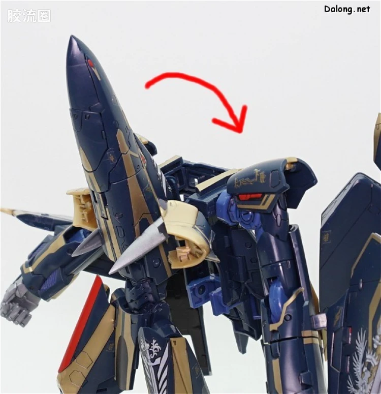 万代超时空要塞系列拼装模型 1比72 Sv-262Hs 龙III(奇斯机) - 图片