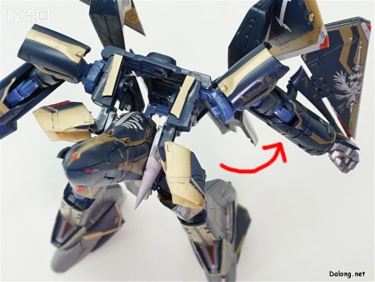 万代超时空要塞系列拼装模型 1比72 Sv-262Hs 龙III(奇斯机) - 图片