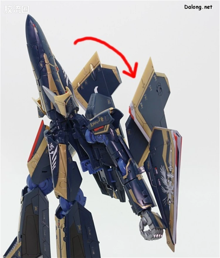 万代超时空要塞系列拼装模型 1比72 Sv-262Hs 龙III(奇斯机) - 图片