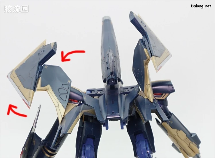 万代超时空要塞系列拼装模型 1比72 Sv-262Hs 龙III(奇斯机) - 图片