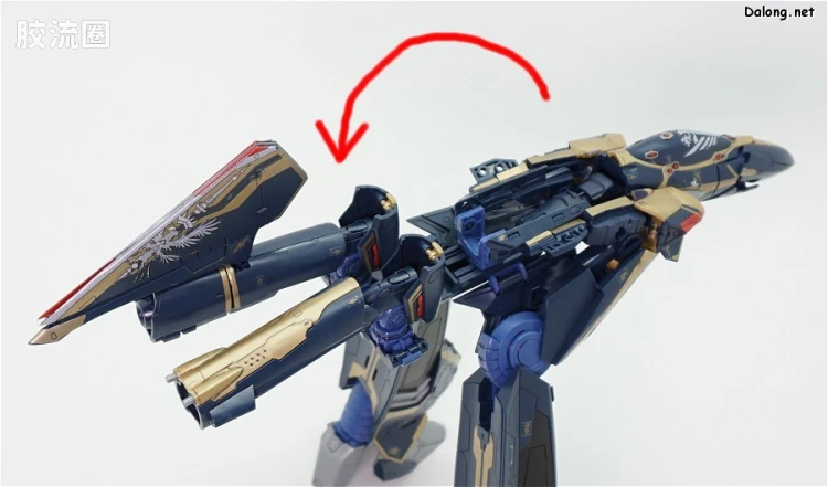 万代超时空要塞系列拼装模型 1比72 Sv-262Hs 龙III(奇斯机) - 图片