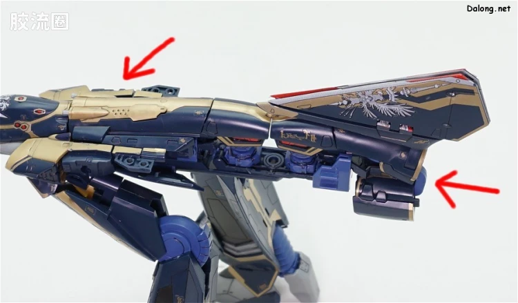 万代超时空要塞系列拼装模型 1比72 Sv-262Hs 龙III(奇斯机) - 图片