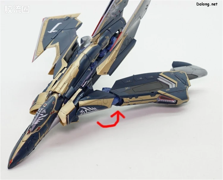万代超时空要塞系列拼装模型 1比72 Sv-262Hs 龙III(奇斯机) - 图片