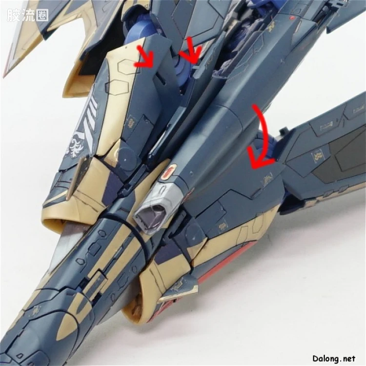 万代超时空要塞系列拼装模型 1比72 Sv-262Hs 龙III(奇斯机) - 图片